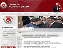 Tablet Screenshot of malatya.adalet.gov.tr