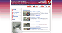 Desktop Screenshot of kocaelif1.adalet.gov.tr