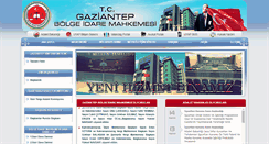 Desktop Screenshot of gaziantepbim.adalet.gov.tr