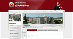 Desktop Screenshot of boyabat.adalet.gov.tr