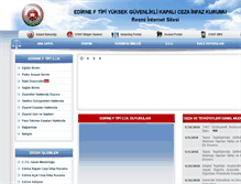 Tablet Screenshot of edirnefcik.adalet.gov.tr