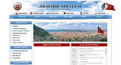 Desktop Screenshot of aksehir.adalet.gov.tr