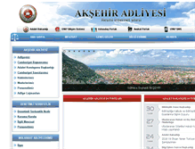 Tablet Screenshot of aksehir.adalet.gov.tr