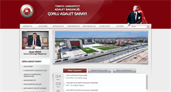 Desktop Screenshot of corlu.adalet.gov.tr