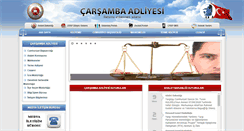 Desktop Screenshot of carsamba.adalet.gov.tr
