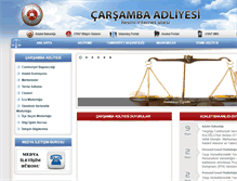 Tablet Screenshot of carsamba.adalet.gov.tr