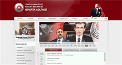 Desktop Screenshot of isparta.adalet.gov.tr