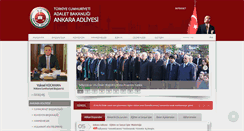 Desktop Screenshot of ankara.adalet.gov.tr
