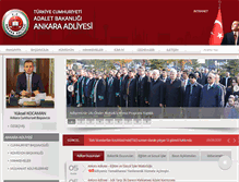 Tablet Screenshot of ankara.adalet.gov.tr