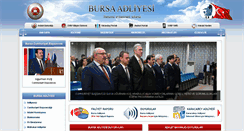 Desktop Screenshot of bursa.adalet.gov.tr