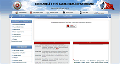Desktop Screenshot of kirklareliecik.adalet.gov.tr