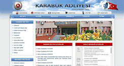 Desktop Screenshot of karabuk.adalet.gov.tr