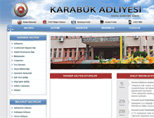 Tablet Screenshot of karabuk.adalet.gov.tr