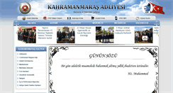Desktop Screenshot of kahramanmaras.adalet.gov.tr
