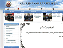 Tablet Screenshot of kahramanmaras.adalet.gov.tr