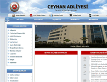 Tablet Screenshot of ceyhan.adalet.gov.tr