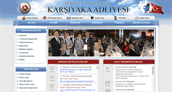 Desktop Screenshot of karsiyaka.adalet.gov.tr