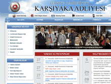Tablet Screenshot of karsiyaka.adalet.gov.tr