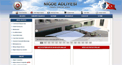 Desktop Screenshot of nigde.adalet.gov.tr