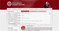 Desktop Screenshot of aksaray.adalet.gov.tr