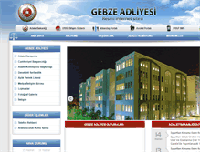 Tablet Screenshot of gebze.adalet.gov.tr