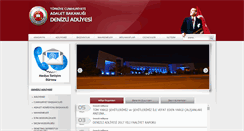 Desktop Screenshot of denizli.adalet.gov.tr
