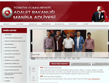 Tablet Screenshot of manisa.adalet.gov.tr