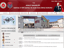 Tablet Screenshot of kartalhcik.adalet.gov.tr