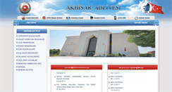 Desktop Screenshot of akhisar.adalet.gov.tr