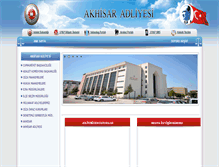 Tablet Screenshot of akhisar.adalet.gov.tr