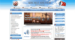 Desktop Screenshot of kocaeli.adalet.gov.tr