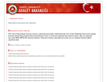 Tablet Screenshot of bilgiedinme.adalet.gov.tr