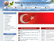 Tablet Screenshot of nazillicik.adalet.gov.tr