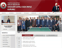 Tablet Screenshot of hakkaricik.adalet.gov.tr